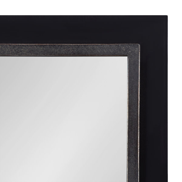 Winston Porter Farmhouse Wall Mirror, Traditional Full Length Mirror